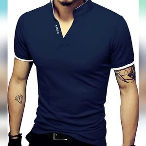 Men's Laiso "Collarless" Polo, size 2XL